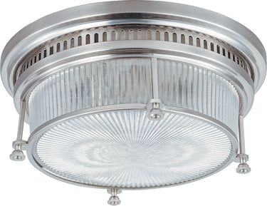 Maxim Lighting Hi-Bay 2-Light Flush Mount Satin Nickel