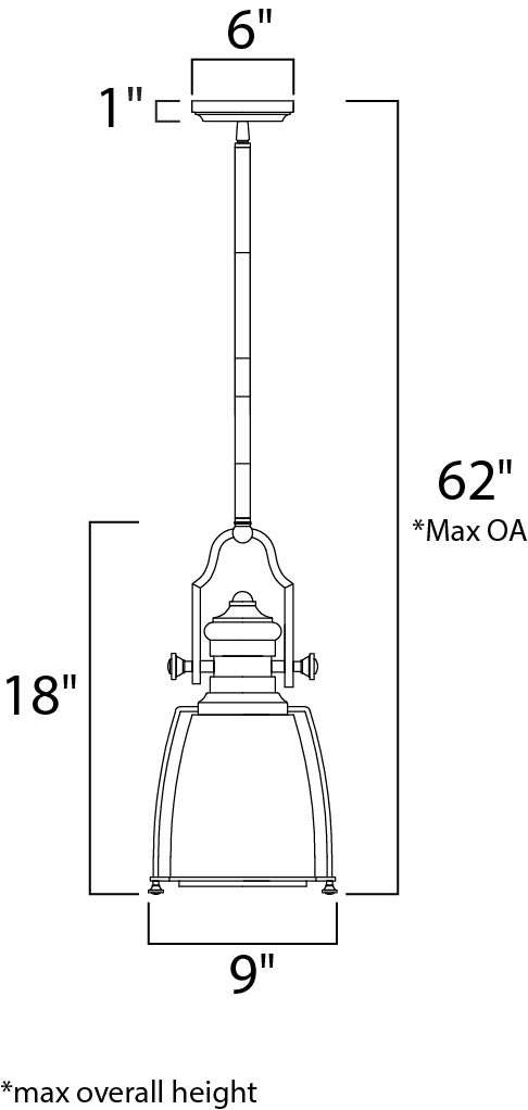 Maxim Hi-Bay Pendant