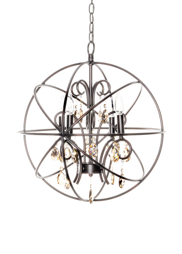 Maxim Lighting Orbit 4-Light Pendant Oil Rubbed Bronze