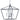 Maxim Lighting Abode 4-Light Chandelier Textured Black/Polished Nickel