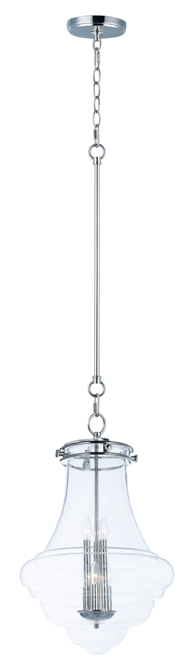 Maxim Lighting Retro 6-Light Pendant Polished Nickel