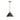 Maxim Lighting Lucas Pendant Black/Natural Aged Brass