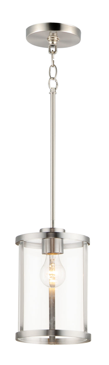 Maxim Lighting Sentinel Mini Pendant Satin Nickel