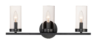 Maxim Lighting Sentinel 3-Light Bath Vanity Black