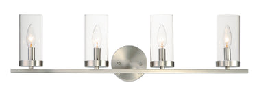 Maxim Lighting Sentinel 4-Light Bath Vanity Satin Nickel