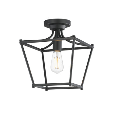 Maxim Lighting Clifton Pendant/Semi-Flush Black