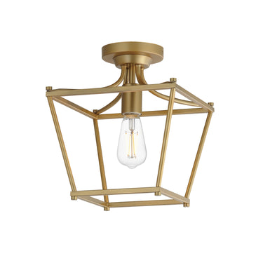 Maxim Lighting Clifton Pendant/Semi-Flush Natural Aged Brass