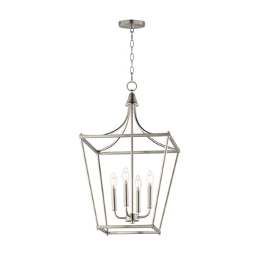 Maxim Lighting Clifton 4-Light Pendant Satin Nickel