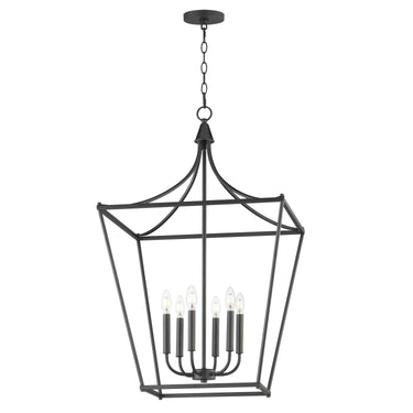 Maxim Lighting Clifton 6-Light Pendant Black