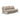Functional taupe sleeper sofa in queen size with sleek modern lines