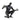 Finesse Decor Jean Sculpture - Matte Black and Steel