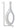 Finesse Decor Trombone Vase Small White