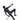 Finesse Decor Glossy Black Wall Sculpture Climbing 15" Man