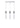 Finesse Decor Acrylic Cylinder Chandelier 3 Light