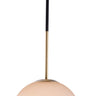 Maxim Lighting Vesper Pendant Satin Brass/Black