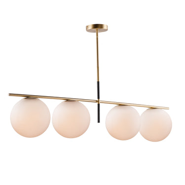 Maxim Lighting Vesper 4-Light Pendant Satin Brass/Black