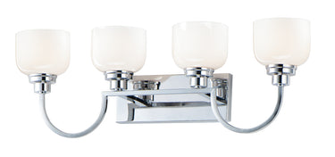 Maxim Lighting Swale 4-Light Bath Vanity Polished Chrome