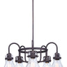 Maxim Lighting Seafarer 5-Light Chandelier Oil Rubbed Bronze