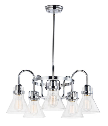 Maxim Lighting Seafarer 5-Light Chandelier Polished Chrome