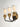 Maxim Lighting Goblet 3-Light Bath Vanity Bronze/Antique Brass