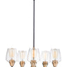 Maxim Lighting Goblet 5-Light Chandelier Bronze/Antique Brass