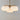 Maxim Lighting Glazed 3-Light Chandelier White/Natural Aged Brass