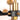 Maxim Lighting Savvy 9-Light Chandelier Antique Brass/Black