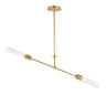 Maxim Lighting Equilibrium 2-Light LED Pendant Natural Aged Brass