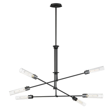 Maxim Lighting Equilibrium 6-Light LED Pendant Black