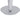 Finesse Decor Munich Silver Table Lamp - LED Strip & Touch Dimmer