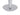 Finesse Decor Munich Silver Table Lamp LED Strip & Touch Dimmer