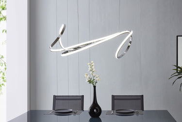 Finesse Decor Moscow LED Chandelier Chrome