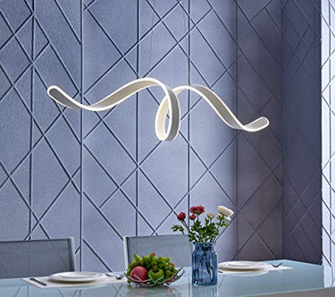 Finesse Decor Copenhagen LED Chandelier White