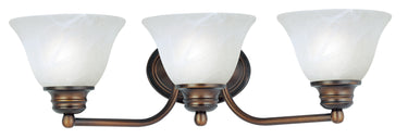 Maxim Lighting Malaga 3-Light Bath Vanity Oil Rubbed Bronze