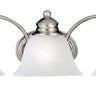 Maxim Lighting Malaga 3-Light Bath Vanity Satin Nickel
