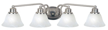 Maxim Lighting Malaga 4-Light Bath Vanity Satin Nickel