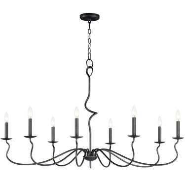 Maxim Lighting Padrona 8-Light Chandelier Black Oxide