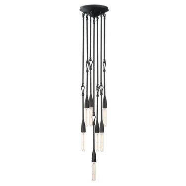 Maxim Lighting Pioneer 7-Light Pendant Anthracite