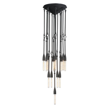 Maxim Lighting Pioneer 13-Light Pendant Anthracite