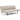High-comfort fiberfill cushion sleeper sofa with modern Scandinavian styling - Avella Sand