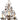 Maxim Lighting Elegante 3-Light Chandelier Etruscan Gold