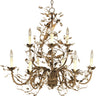 Maxim Lighting Elegante 9-Light Chandelier Etruscan Gold