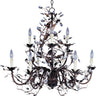 Maxim Lighting Elegante 9-Light Chandelier Oil Rubbed Bronze