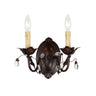 Maxim Lighting Elegante 2-Light Wall Sconce Oil Rubbed Bronze