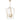 Maxim Lighting Melrose 5-Light Pendant White/Natural Aged Brass