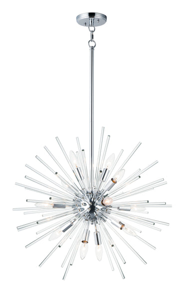 Maxim Lighting Polaris 12-Light Pendant Polished Chrome