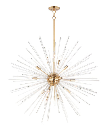 Maxim Lighting Polaris 16-Light Pendant Satin Brass