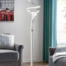 Finesse Decor Munich LED Silver 63" Floor Lamp Dimmable