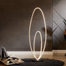 Finesse Decor Milan Chrome LED 65" Floor Lamp Dimmable