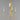 Maxim Lighting Paloma 3-Light Chandelier Gold Leaf